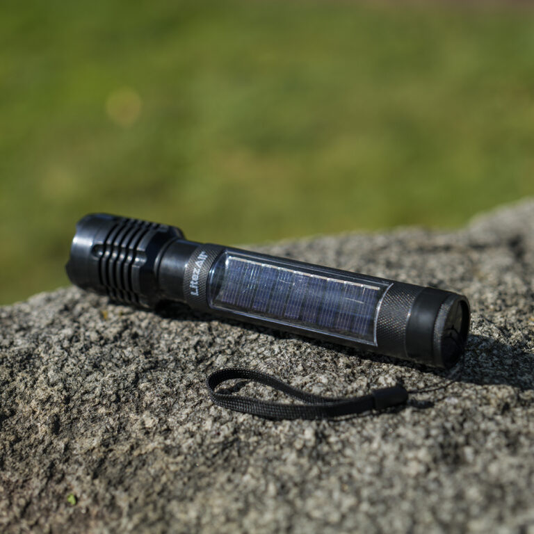 LitezAll Bask solar-powered flashlight