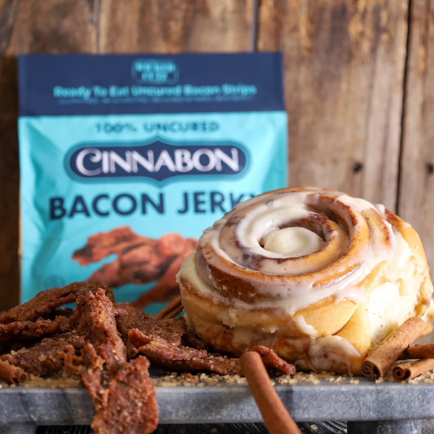 Wicked Cutz Cinnabon jerky image