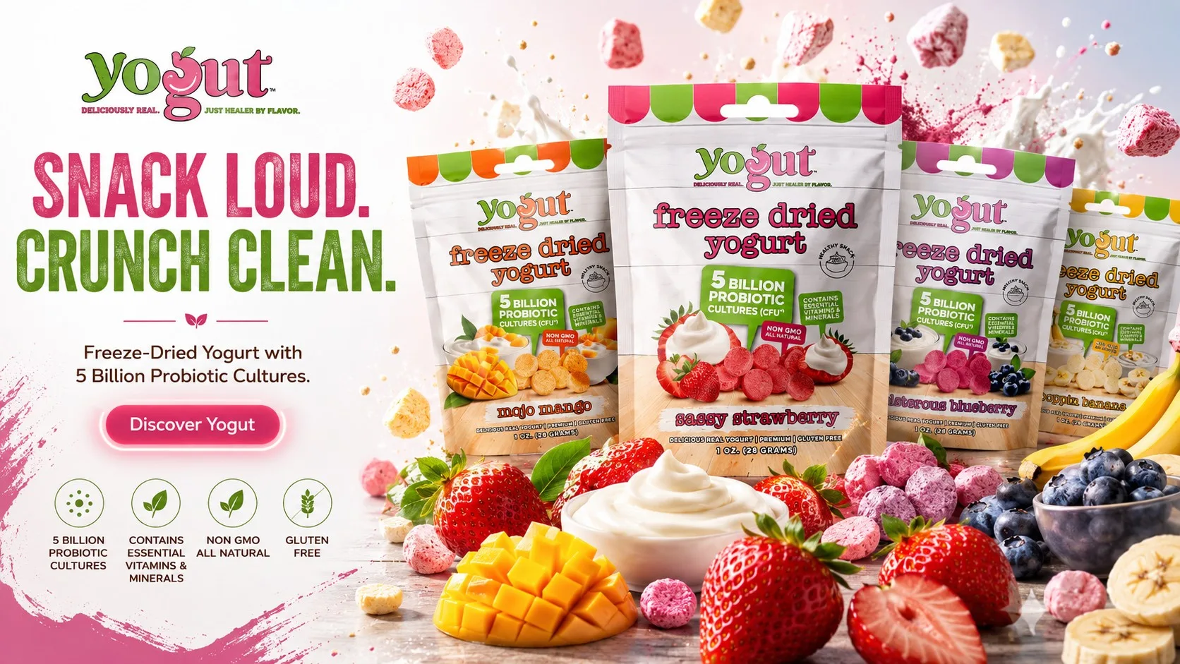 Yogut product lineup image